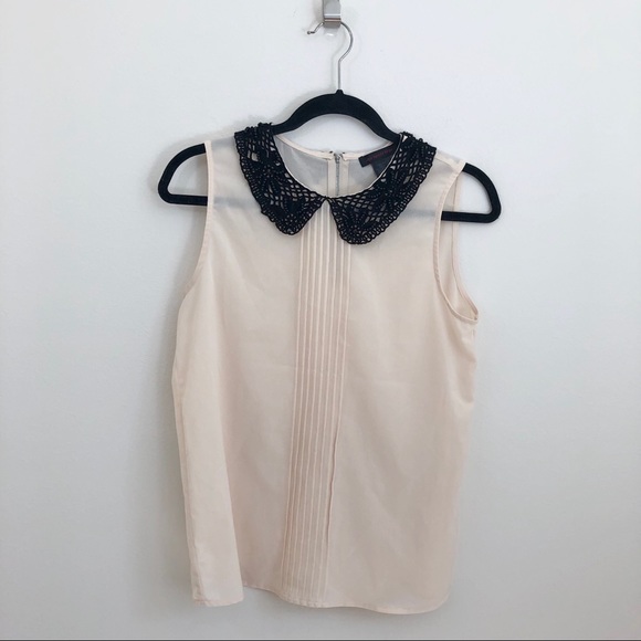 3/$23 Leo meets Virgo Chiffon top - Picture 1 of 6